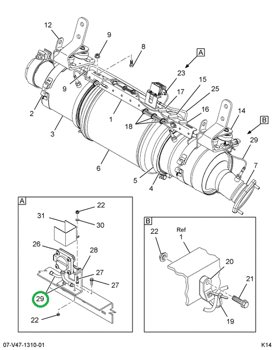 2594501C91 TUBE ASSY PRESSURE