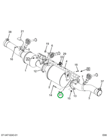 2594583C91 TUBE ASSY PRESSURE