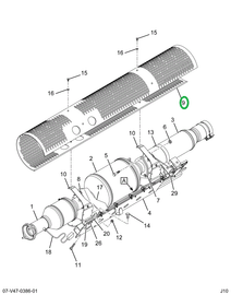 2594593C1 SHIELD NON-BRITE HEAT