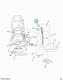 2594635C1 Pad, Back