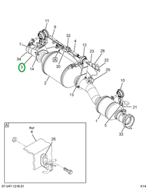 2594792C91 CONVERTR,CONVERTER OUTLET ASSY
