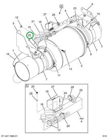 2594830C91 TUBE ASSY PRESSURE RE BUS
