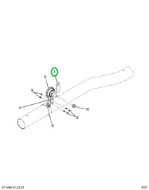 2595010C1 Bracket, Strap Hanger Upper