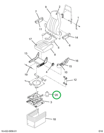 2595130C91 SPRING AIR SEAT KIT