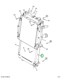 2596331C91 CHANNEL,FRAME LH SIDE