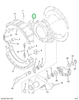 2596615C91 SPIDER BRAKE W/BUSH & SEAL