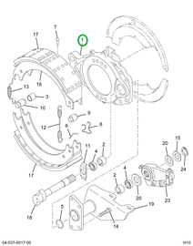 2596617C91 SPIDER BRAKE W/BUSH & SEAL