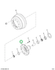 2596990C91 HUB FRT DISC WHL F12 STL 285