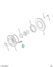 2596993C1 STUD WHEEL M22X1.5MMX3.46LG