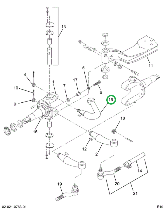 2598656C1 ARM,STEERING ARM