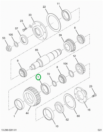 2598690C1 Bearing, Cup