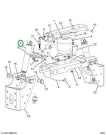 2598757C1 ABSORBER SHOCK CAB