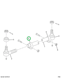 2598766C91 Clamp Assembly, Tie Rod
