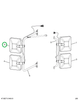 2599510C1 MIRROR HEAD FLAT RH RMT/HTD
