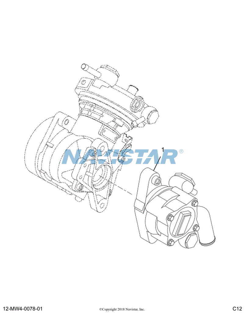 2601059C91 PUMP POWER STRG  TANDEM POWER