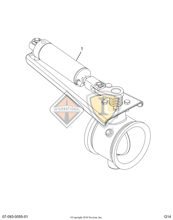 2603211C91 CYLINDER AIR COMP BRK