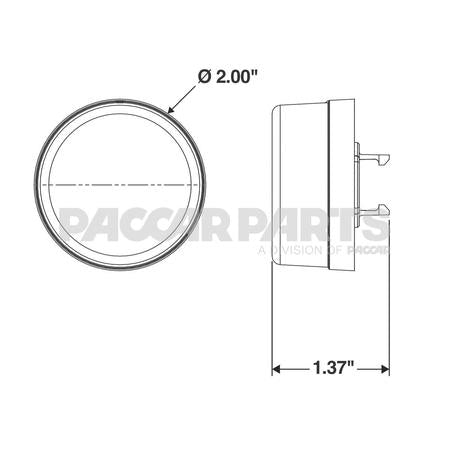 30286YTLT LAMP-AUX, LED SELF FLASHING