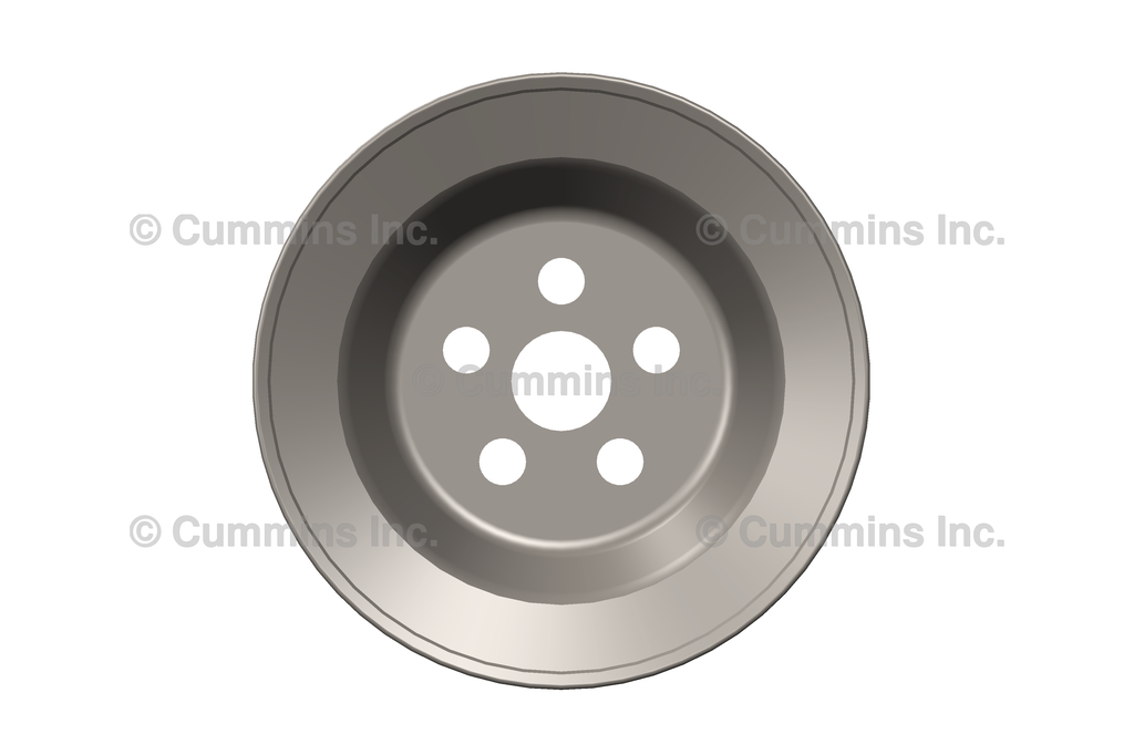 3073676 PULLEY,CRANKSHAFT Image 3