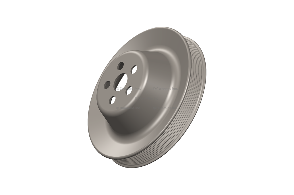 3400877 PULLEY,CRANKSHAFT Image 2