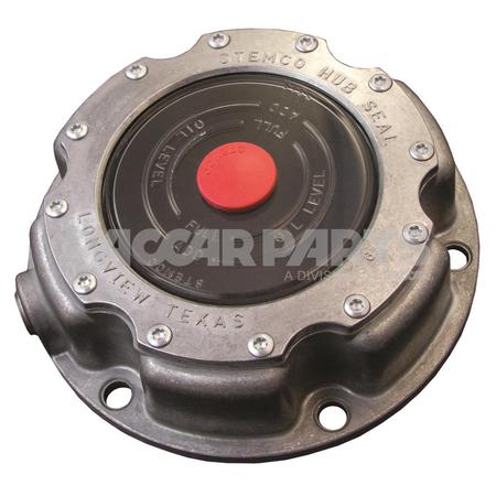 343-4249 HUB CAP WITH PIPE PLUG