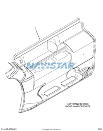 3525235C1 PANEL CHASSIS SKIRT FRONT-LT