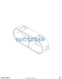 3535312C1 LOCK CONNECTOR BODY*38-WAY MAL