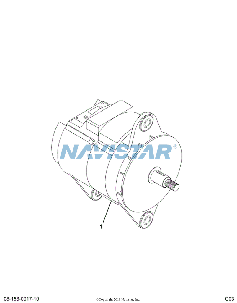 3539918C1 PULLEY *GENERATOR