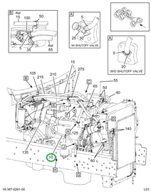 3541576C91 HOSE ASSY COND TO EVAP