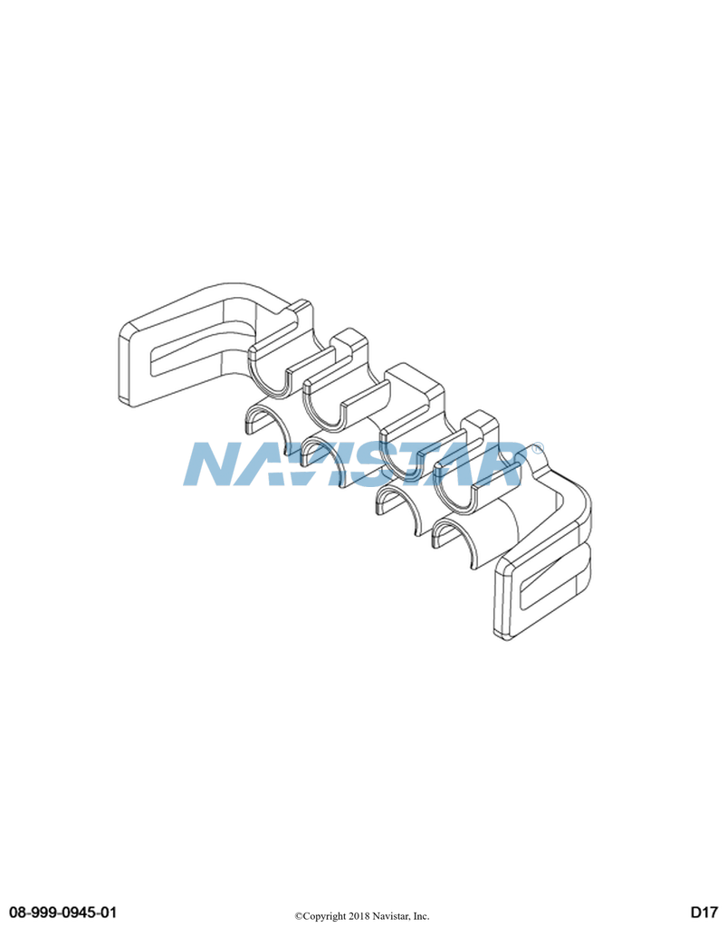 3548943C1 LOCK CONNECTOR BODY*8 WAY PACK