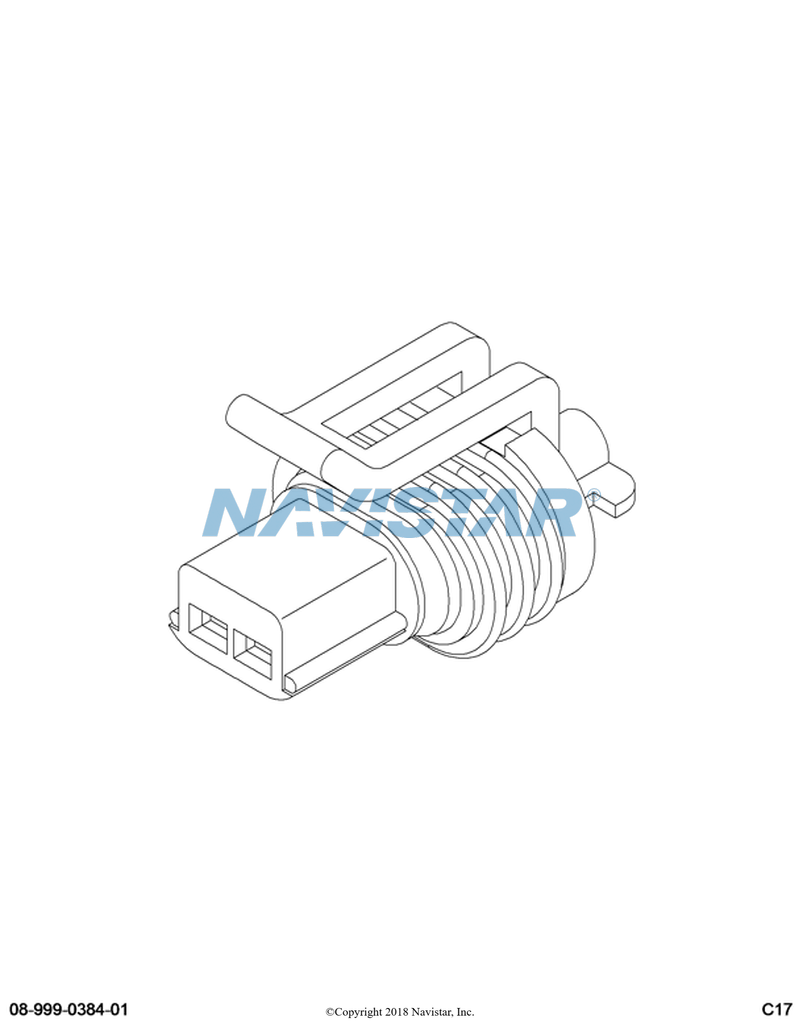 3554317C1 CONNECTR,CONNECTOR BODY*PACKAR