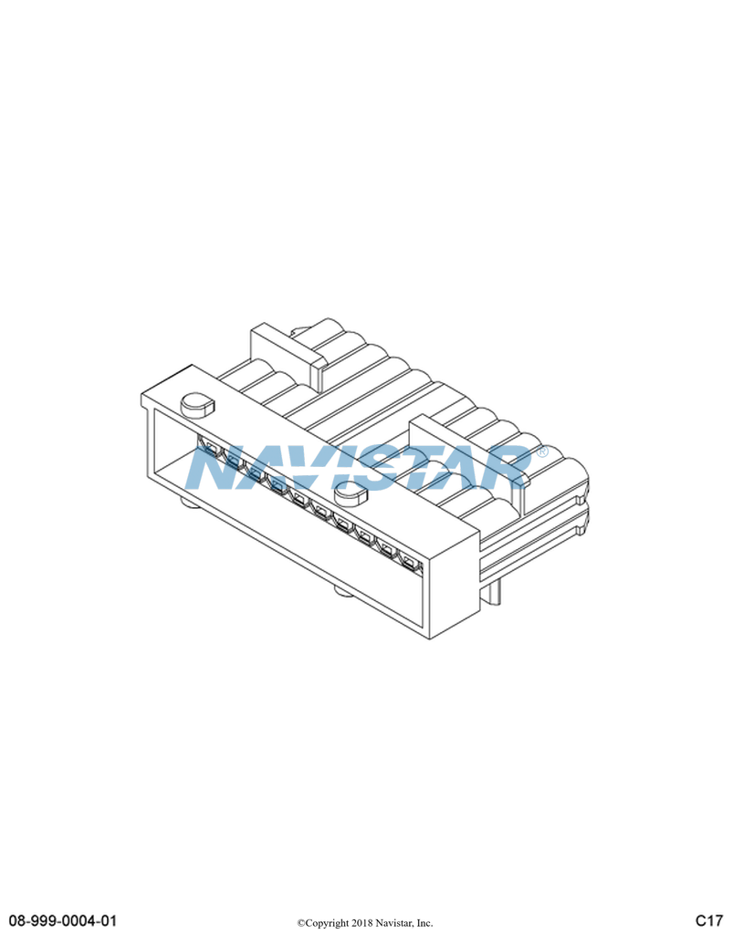 3558022C1 CONNECTR,CONNECTOR BODY*AMP JR