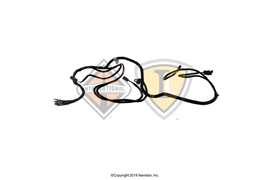 3571024P93 HARNESS,HARN RR CHSS BNDX AIR