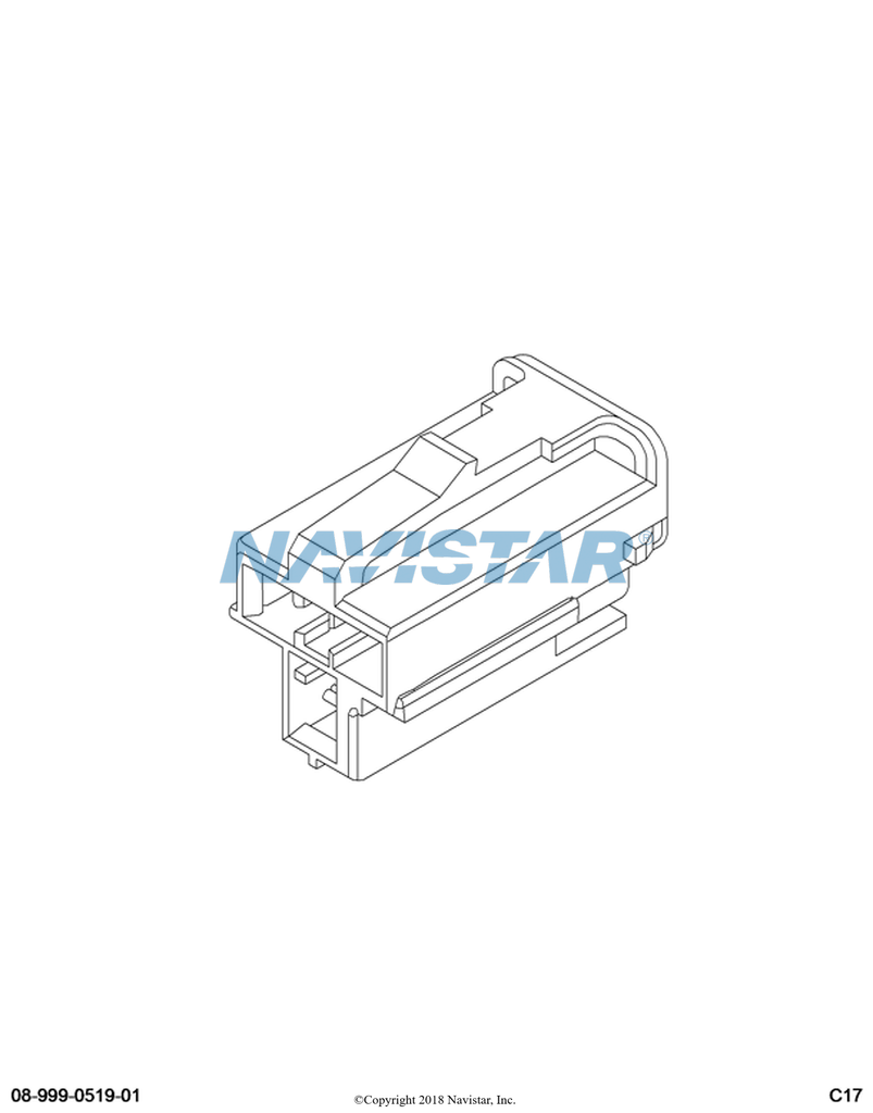 3590298C1 CONNECTR,CONNECTOR BODY*3WAY P