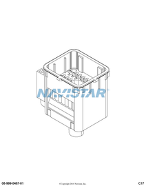 3595620C1 CONNECTR,CONNECTOR BODY  42-WA