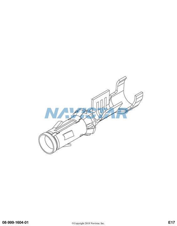 3601686C1 TERMINAL CABLE  FEMALE PIN