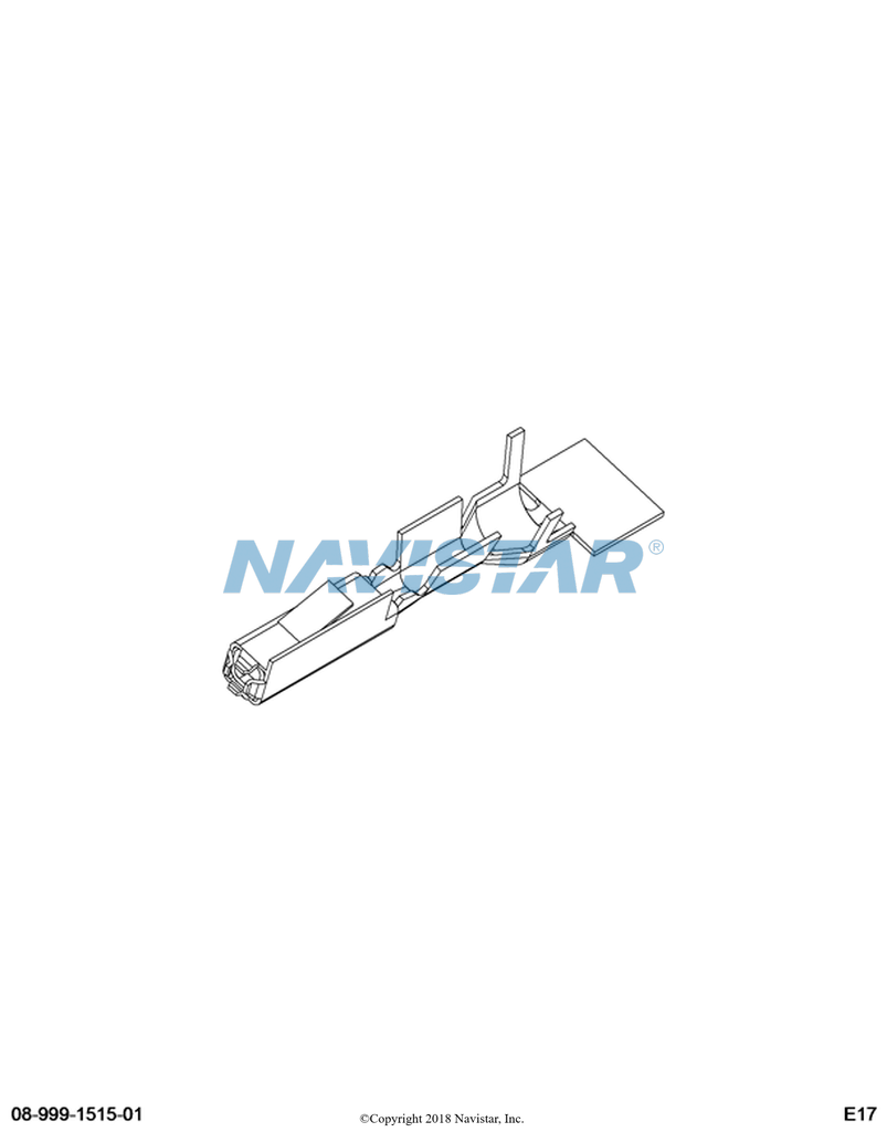 3602660C1 TERMINAL CABLE FEMALE PIN UNSL