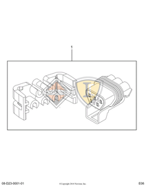 3603985C91 HARNESS DASH ELEC  SNOW VALVE