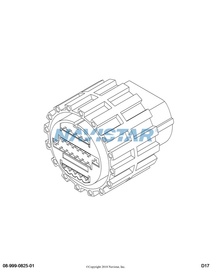 3606526C1 LOCK CONNECTOR BODY EPC 24-WAY