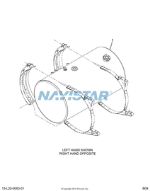 3609591C94 TANK FUEL  26 INCH ROUND 80 GA