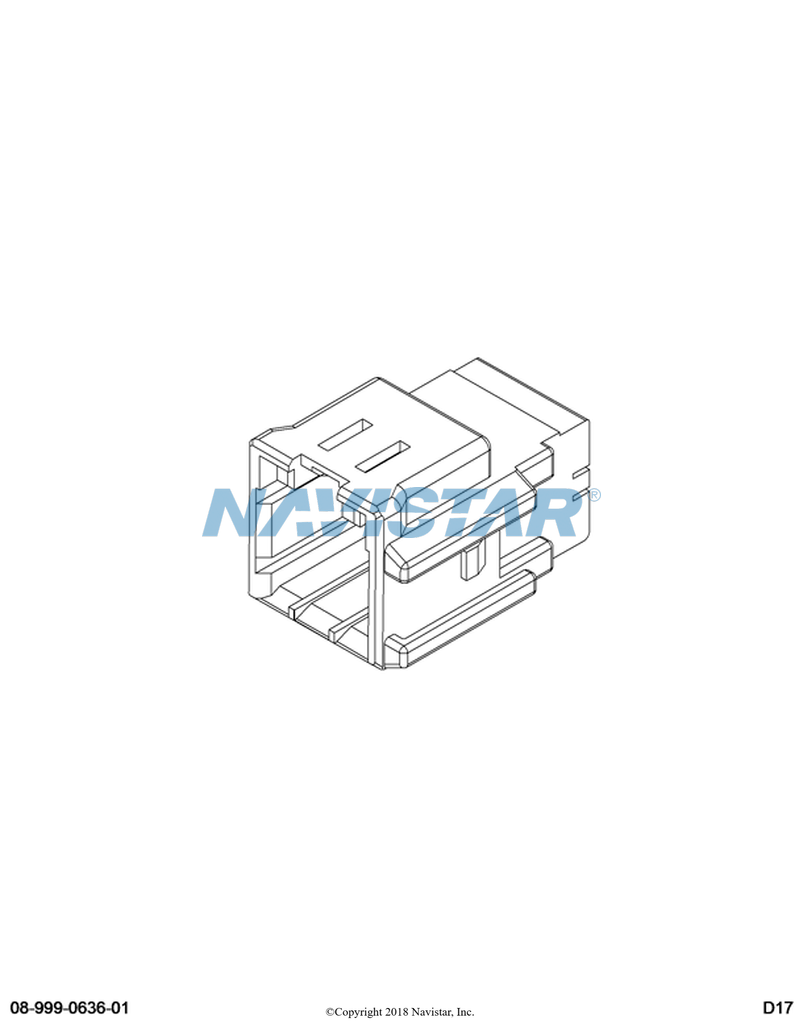 3662108C1 CONNECTR,CONNECTOR BODY AMP 8W