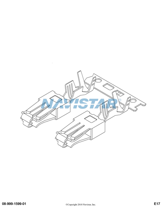 3664983C1 TERMINAL CABLE FCI DCS1 6.3MM