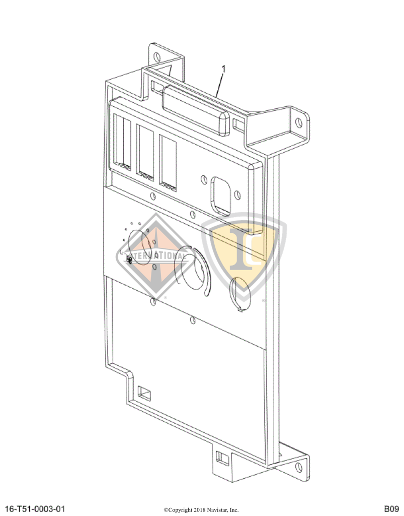 3692757C2 PANEL CONTROL SWITCH MOUNTING