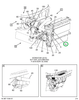 3709499C94 HOSE, A/C , COMP TO COND