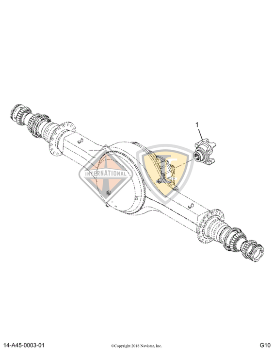3710752C91 FLANGE TRUNNION BRG  RPL20  RR