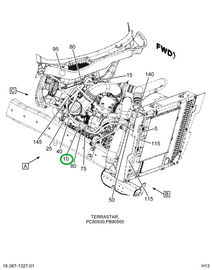 3721729C91 HOSE  A/C  CONDENSER TO TXV