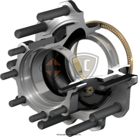 3748342C91 HUB,REAR WHEEL , 200 IRON 10-2