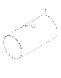 3748650C94 TANK,FUEL , 26 INCH DIA, 100G,