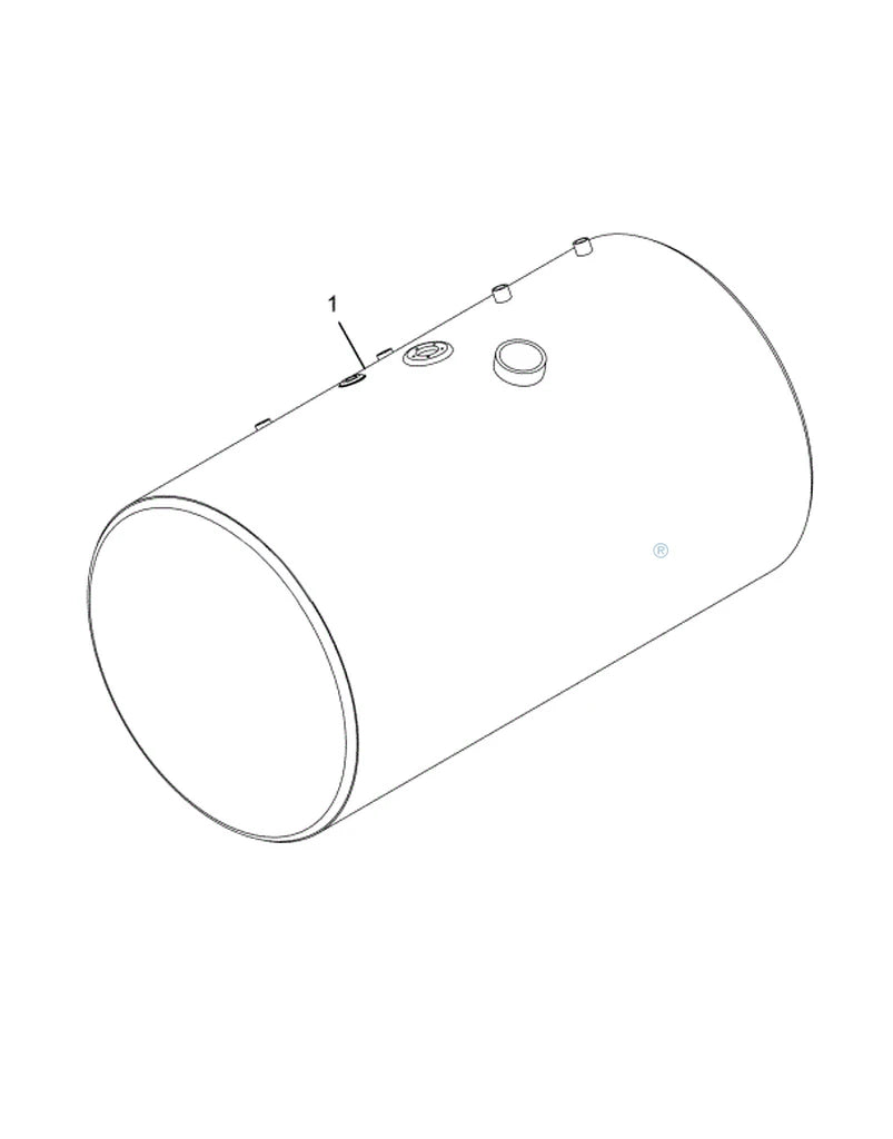 3748664C94 TANK,FUEL , 26 INCH IND,100G,L