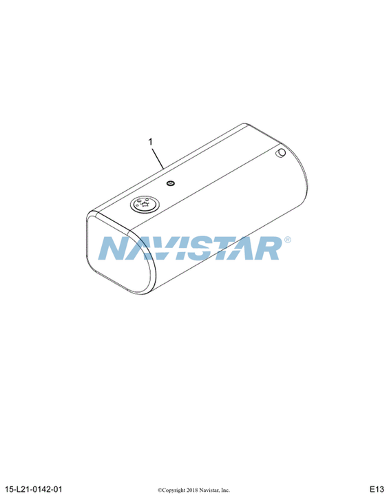 3752734C92 TANK,FUEL , LSM 100G 19IN D-ST