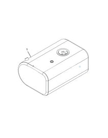 3752735C92 TANK,FUEL , LSM 50G 16IN D-STY